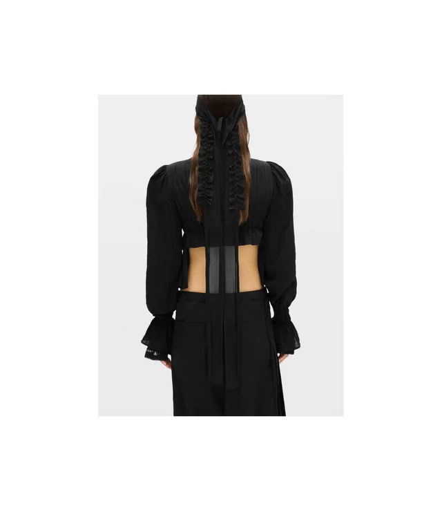 Ann Demeulemeester Joella Decorative Tulle Band, photo 2 of 2 from SENSER