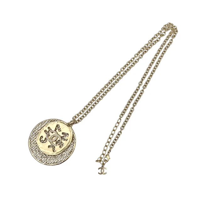 Chanel Long Necklace Cocomark Rhinestone Accessory F21K from Luxury Promise, photo 2 of 2