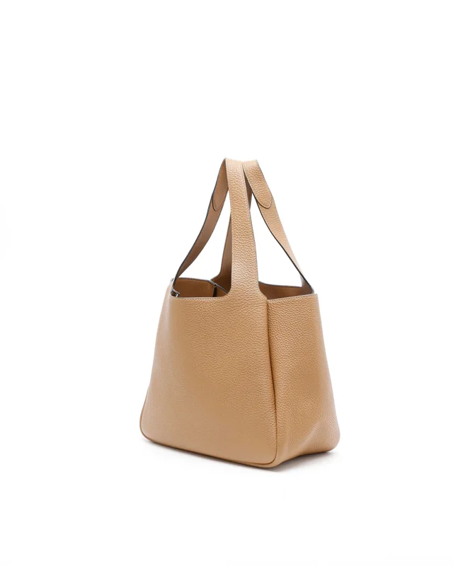 Prada Small Caramel Leather Tote Bag in Leather from A Retro Tale, photo 3 of 10