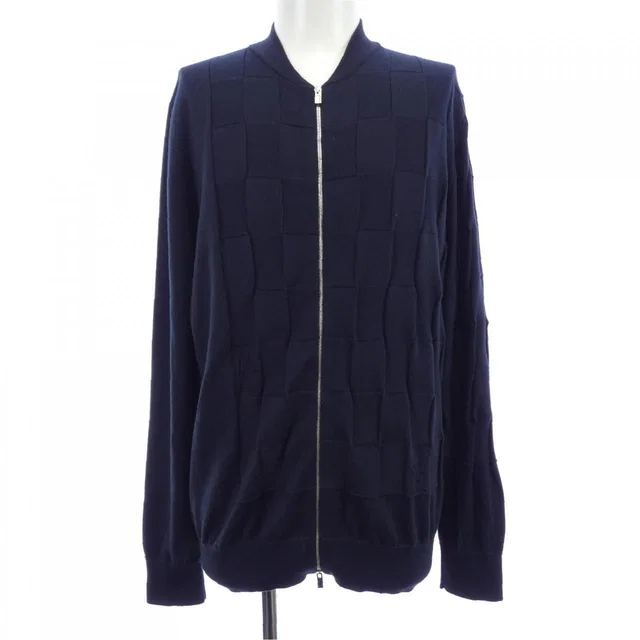 Hermès Cardigan Navy in Navy from The Reluxe