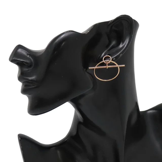 Hermès Echappee Loop Earrings Size PM 18K Pink Gold in Pink from GALLERY RARE, photo 4 of 11
