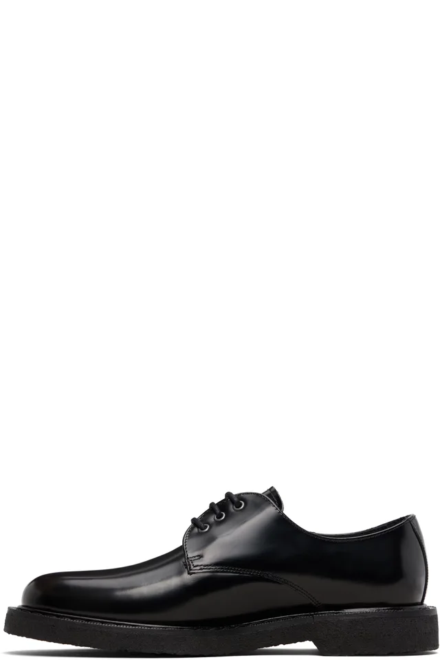 A.P.C. Black 'Les Derbies' Derbys, photo 3 of 5 from SSENSE