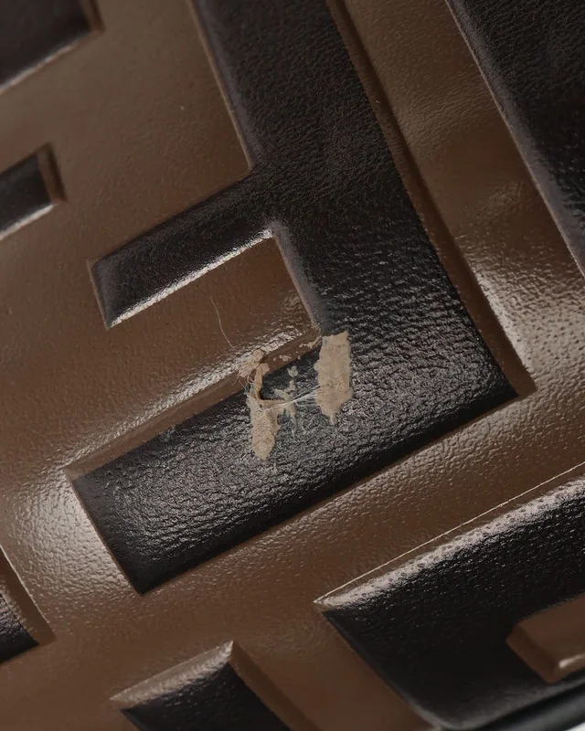 Fendi Zucca Runaway Bag in Raffia from A Retro Tale, photo 6 of 9