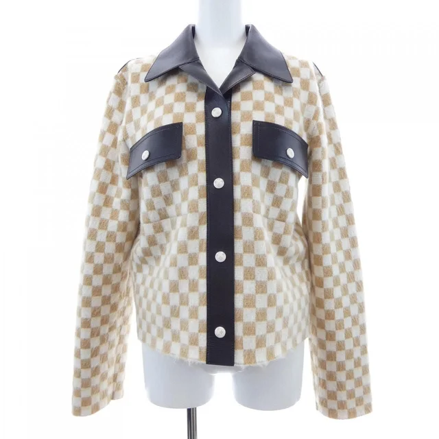 Louis Vuitton Jacket Brown in Brown from The Reluxe