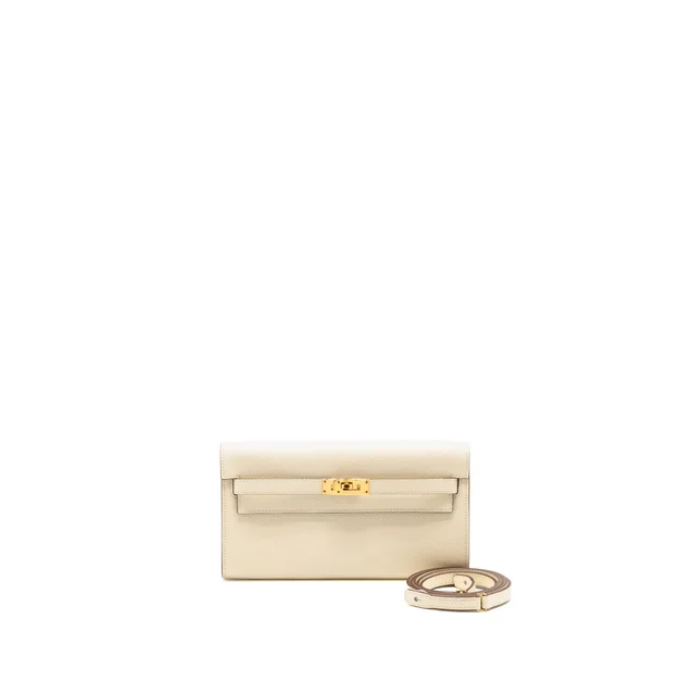 Hermès kelly to go epsom nata/sesame GHW stamp U in Epsom leather from EMIER