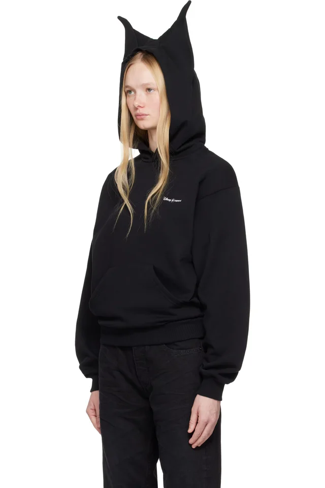 Coperni Black Disney Maleficent Hoodie, photo 4 of 5 from SSENSE
