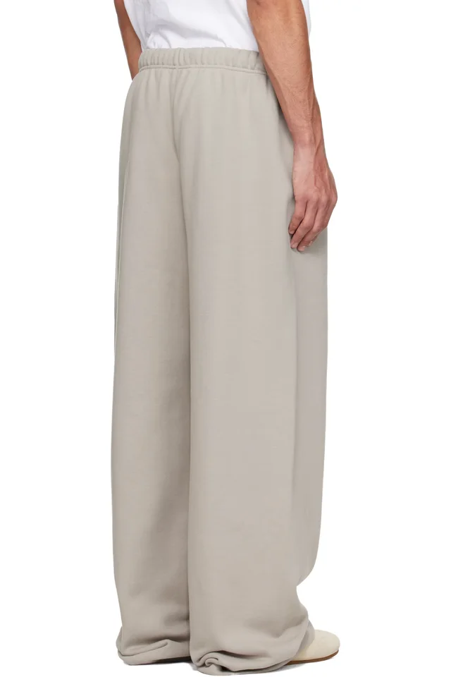 Fear of God ESSENTIALS Gray Holiday Lounge Sweatpants, photo 3 of 4 from SSENSE