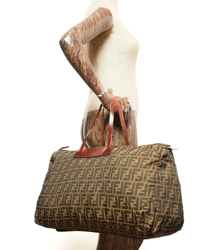 Fendi Zucca Tote Bag in Woven leather from A Retro Tale, photo 8 of 8
