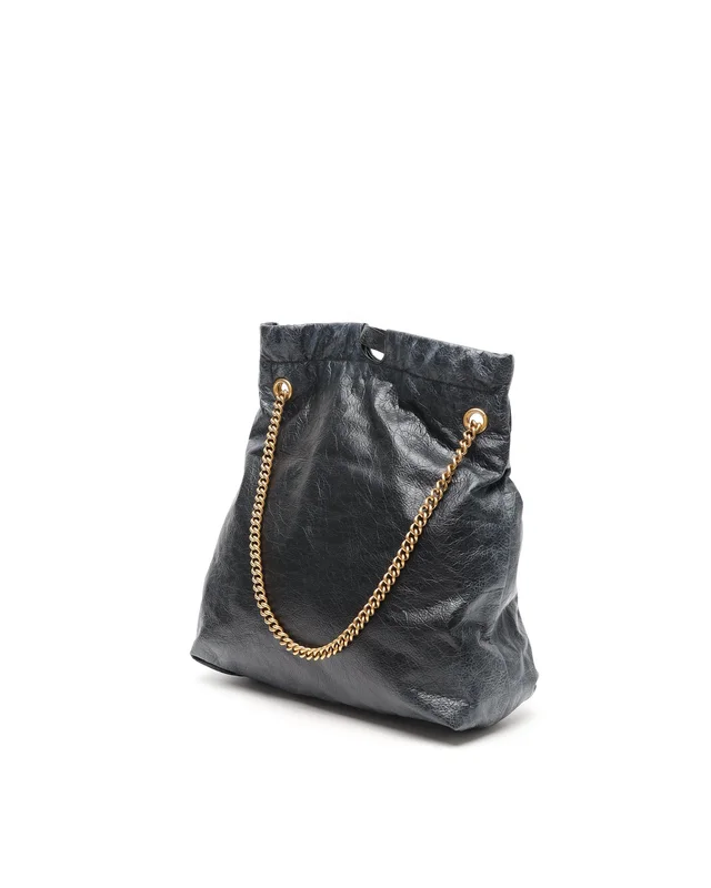 Balenciaga Medium Crush Tote Bag in Denim from A Retro Tale, photo 3 of 7