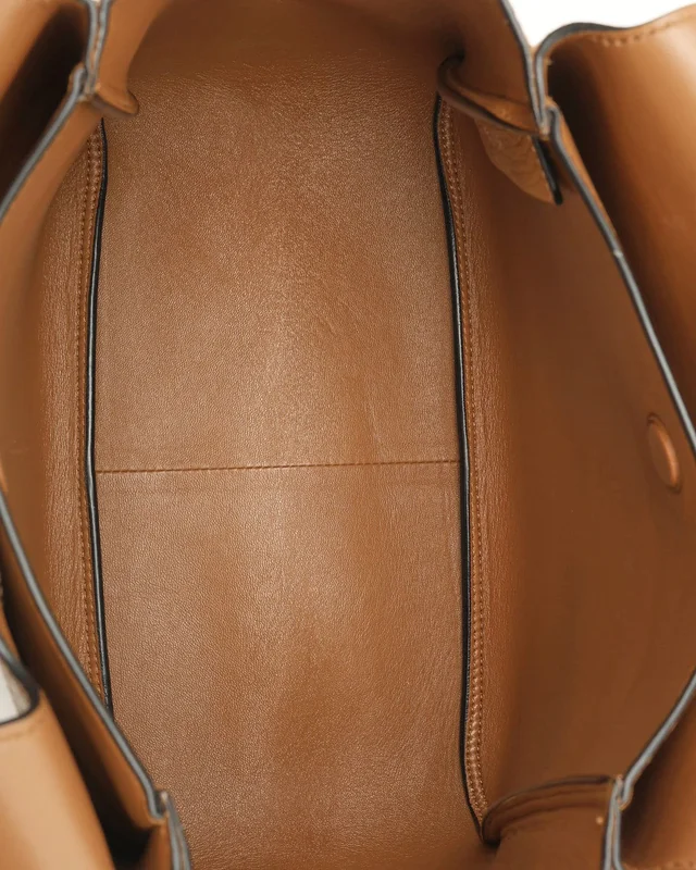 Prada Small Caramel Leather Tote Bag in Leather from A Retro Tale, photo 8 of 10