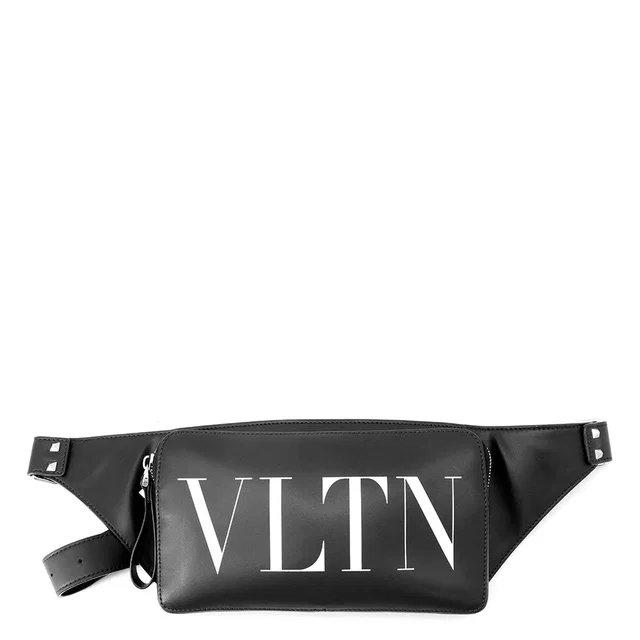 Valentino Garavani VLTN Logo Crossbody Bag Black/WhiteVY2B0A10WJW Leather in Black Leather from GALLERY RARE