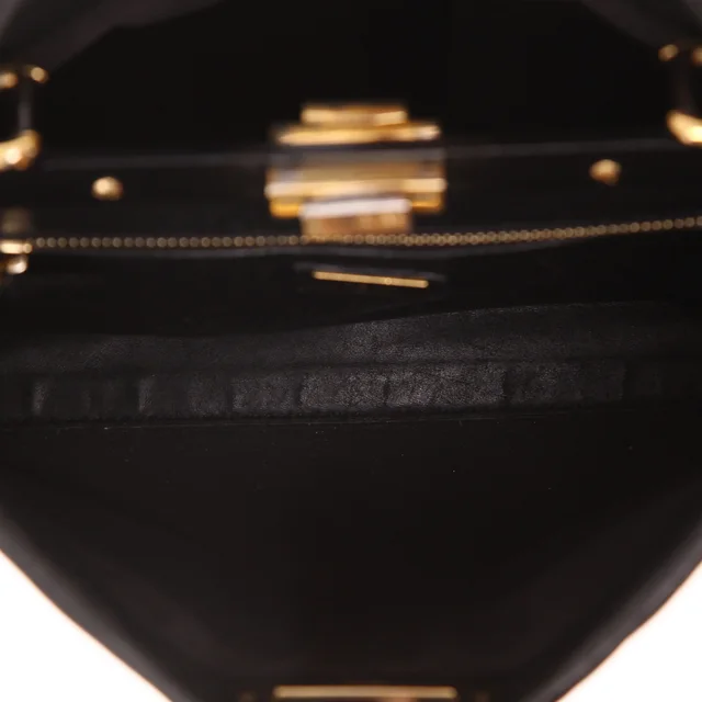Fendi Peekaboo handbag in Black Leather from Collector Square, photo 5 of 5