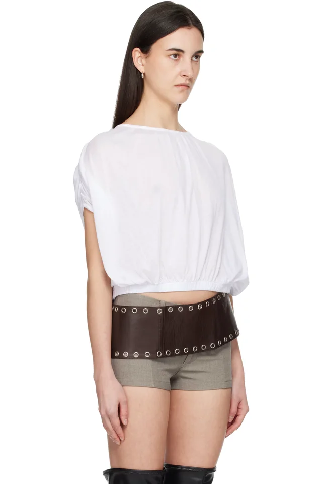 Gimaguas White Oni Blouse, photo 2 of 4 from SSENSE