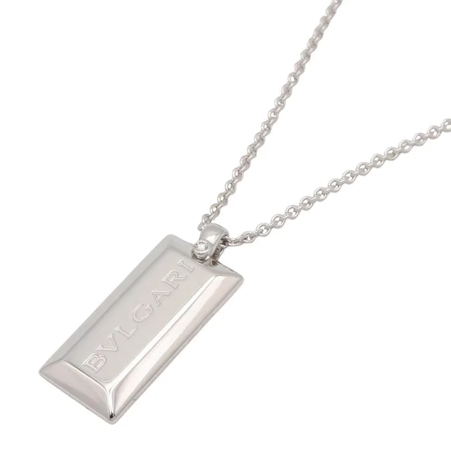 Bvlgari Ingot Au750 Diamond Necklace from LuxUness