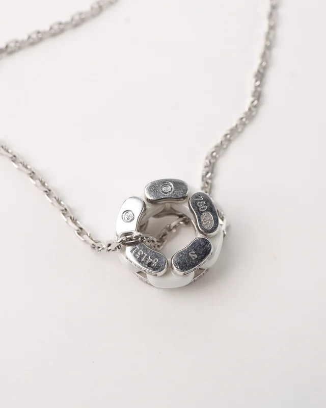 Chanel Ultra 18k White Gold Necklace in White from A Retro Tale, photo 6 of 8