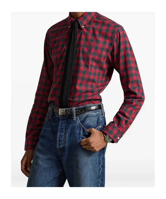 Polo Ralph Lauren Custom Fit Plaid Twill Shirt, photo 3 of 5 from SENSER