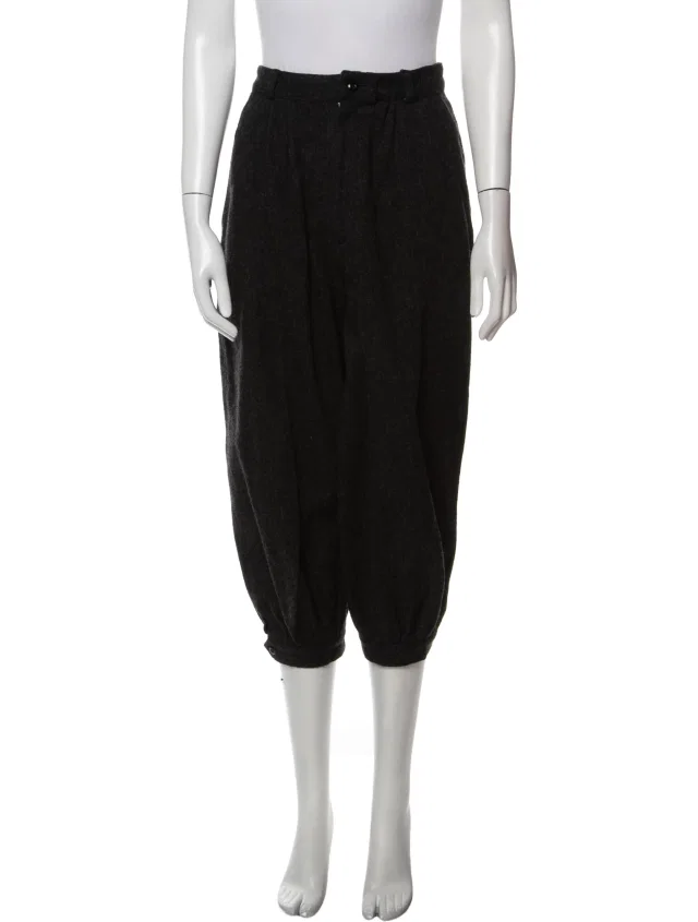 Comme des Garçons Vintage Straight Leg Pants in gray from The RealReal