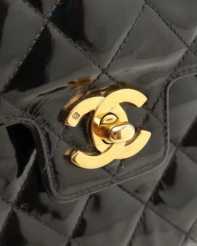 Chanel Patent Kelly Top Handle Bag in Patent leather from A Retro Tale, photo 6 of 11