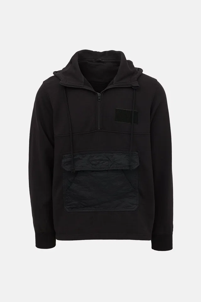 Comme des Garçons Homme Anorak Hoodie in Nylon from VSP Consignment