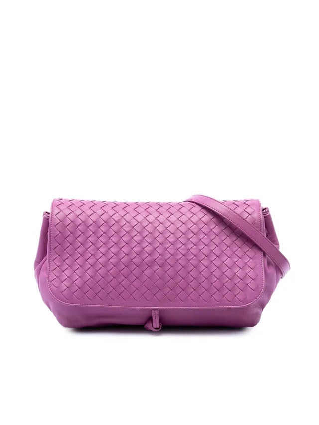 Bottega Veneta Leather Intrecciato Flap #324297b76b in red Woven leather from Poshmark