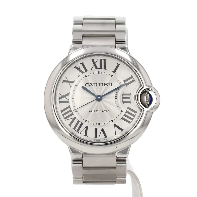 Ballon Bleu de Cartier watch in steel, Ref: Cartier - 3284 circa 2016 in Blue from Collector Square, photo 2 of 3