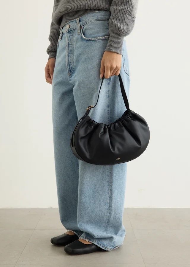 A.P.C. Ninon Hoop Bag in Black from Incu, photo 1 of 1