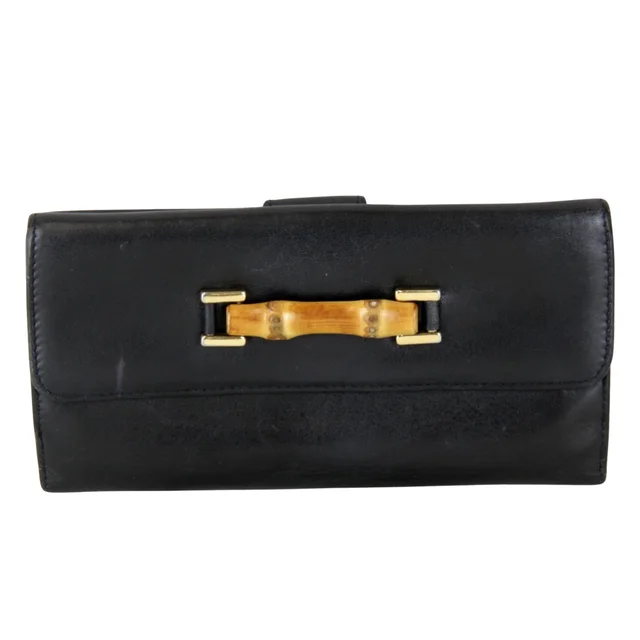 Gucci Bamboo handbags, wallets & cases in Leather from The Brand Collector, photo 1 of 1
