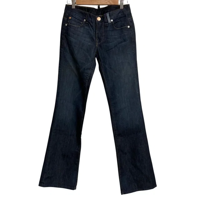 Giorgio Armani Exchange Flare Denim Pants in Denim from LuxUness