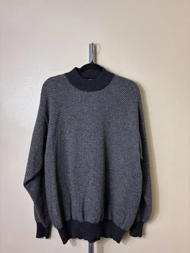 Bally Knit Sweater in gray from Grailed