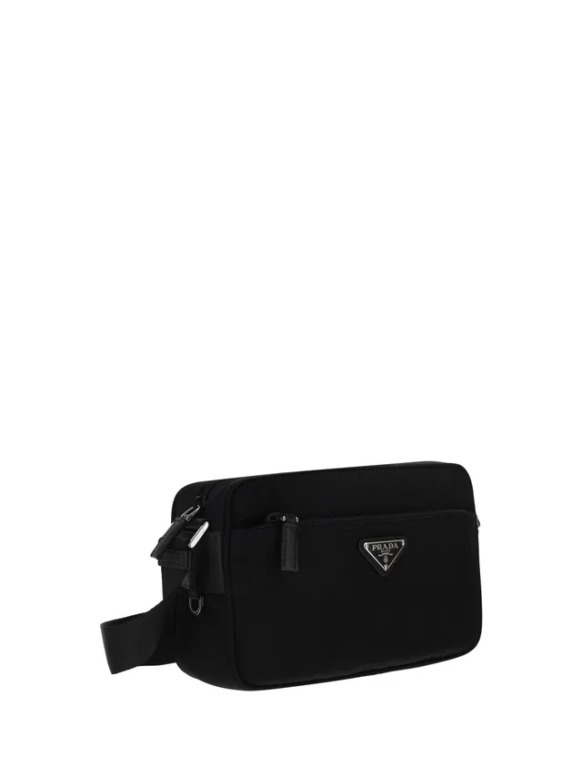 Prada Shoulder Bag — Black Nylon in Black Nylon from HEWI