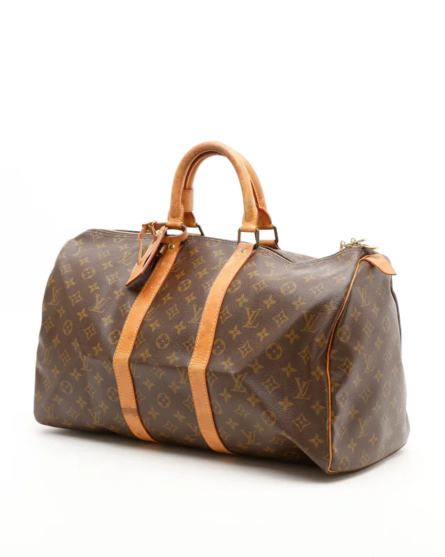 Louis Vuitton Keepall 45 Weekend Bag in Coated canvas from A Retro Tale, photo 2 of 10