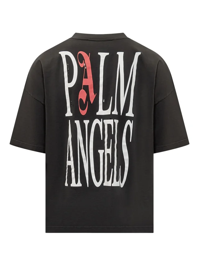 Palm Angels Flames T-shirt, photo 2 of 2 from FARFETCH