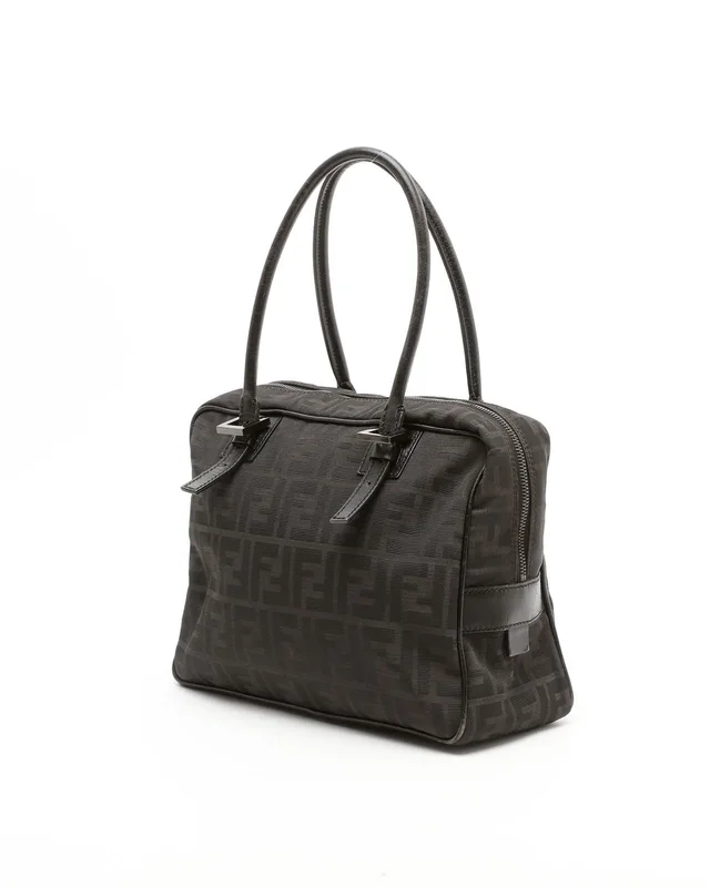 Fendi Zucca Tote Bag in Coated canvas from A Retro Tale, photo 2 of 10