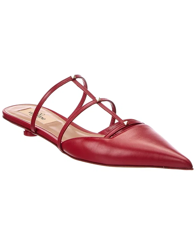 Valentino Rockstud 20 Leather Mule, image 1 of 1 from Rue La La