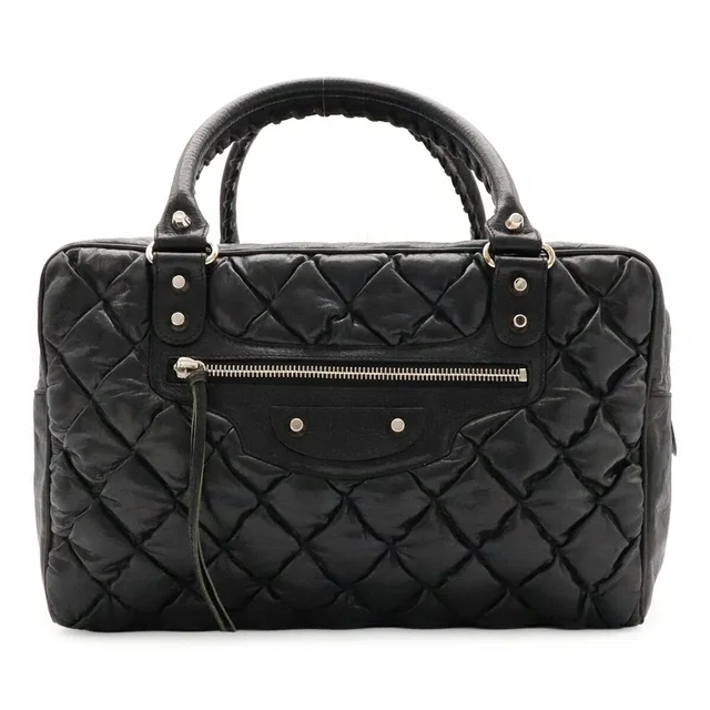 Balenciaga The Matelasse Leather Handbag in Leather from LuxUness