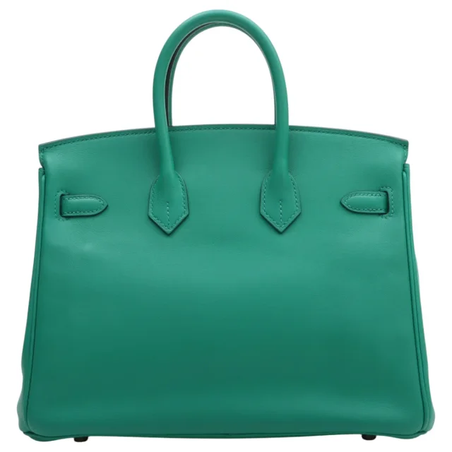 Hermès 2017 Birkin 25 Mint in Swift leather from VINTAGE QOO TOKYO, photo 4 of 16