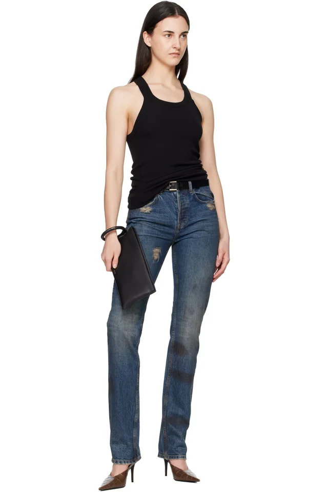 TOM FORD Black Nappa Leather Aura Clutch, photo 4 of 4 from SSENSE