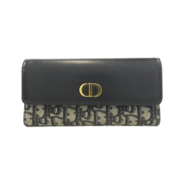 Dior Oblique 30 Montaigne Violet Wallet S Unko in Purple Canvas from The Reluxe
