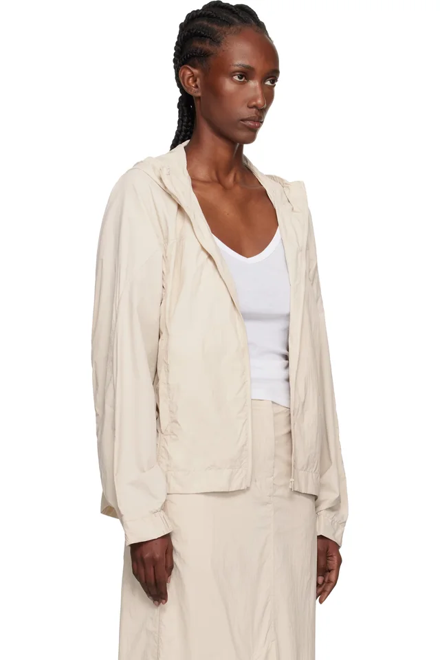 Holzweiler Beige Lt Track Jacket, photo 2 of 4 from SSENSE