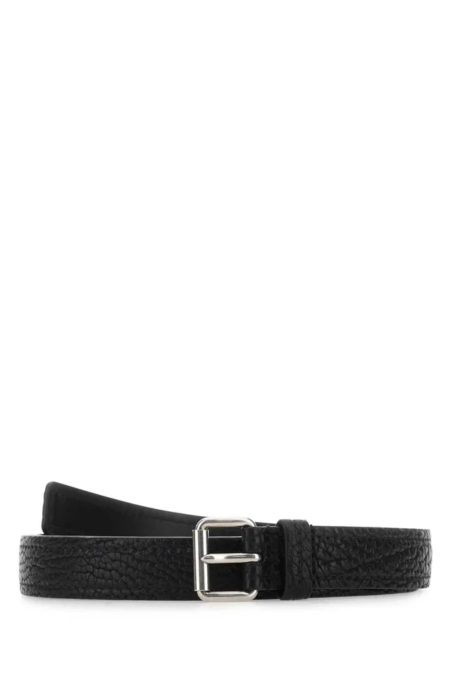 Prada Belt — Black in Black Denim from HEWI