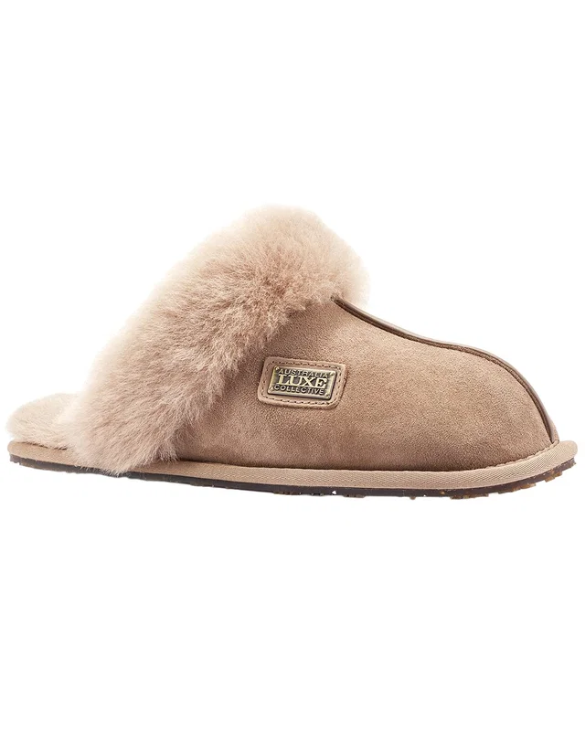 Australia Luxe Collective Closed Mule Sheepskin Slipper, image 1 of 1 from Gilt