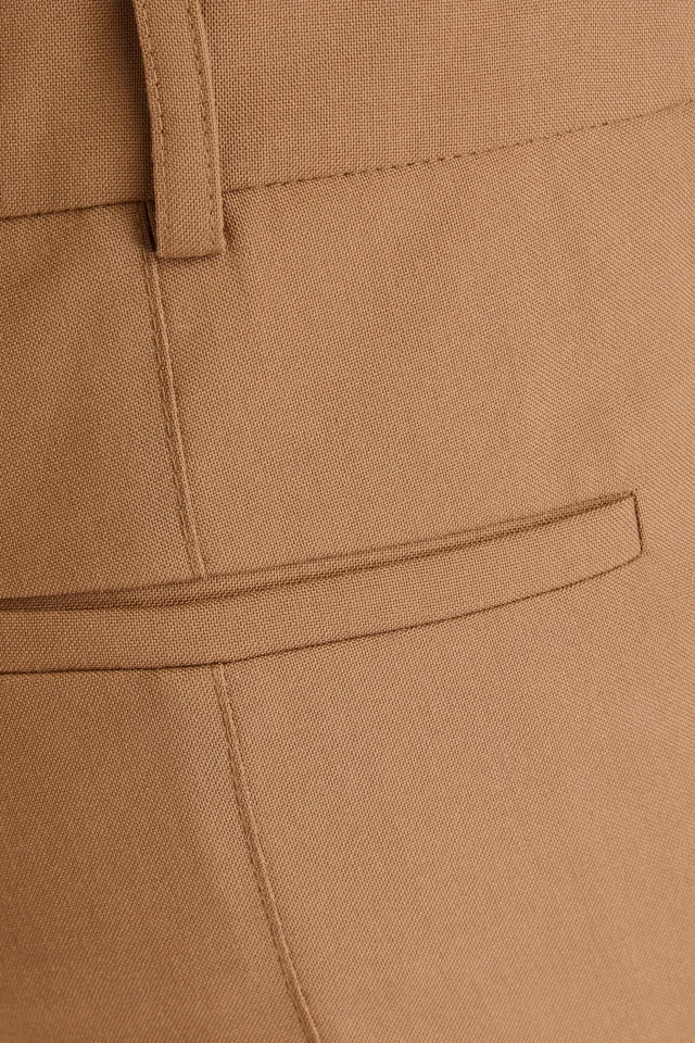 Marni Wool-Crepe Kick-Flare Pants in Light brown, photo 4 of 4 from THE OUTNET