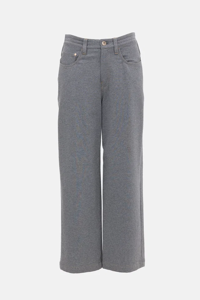 Brunello Cucinelli Jersey Monili Wide Leg Pant from VSP Consignment