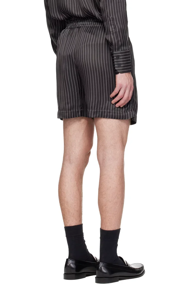 Ernest W. Baker Black Sport Shorts, photo 3 of 4 from SSENSE