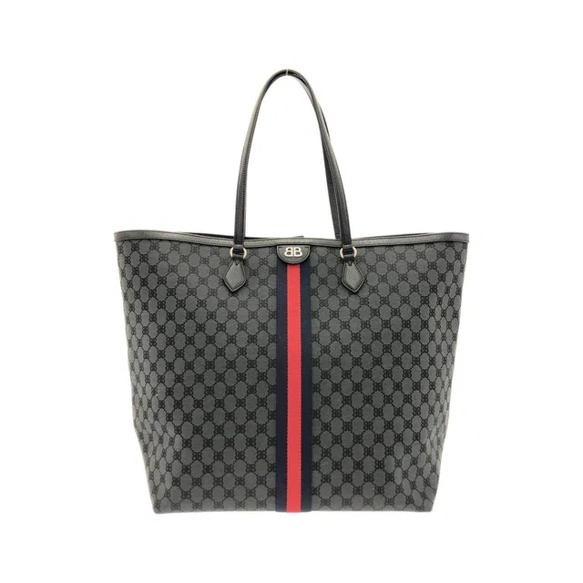 Balenciaga Hacker Large Tote Bag Canvas Tote Bag in Canvas from LuxUness