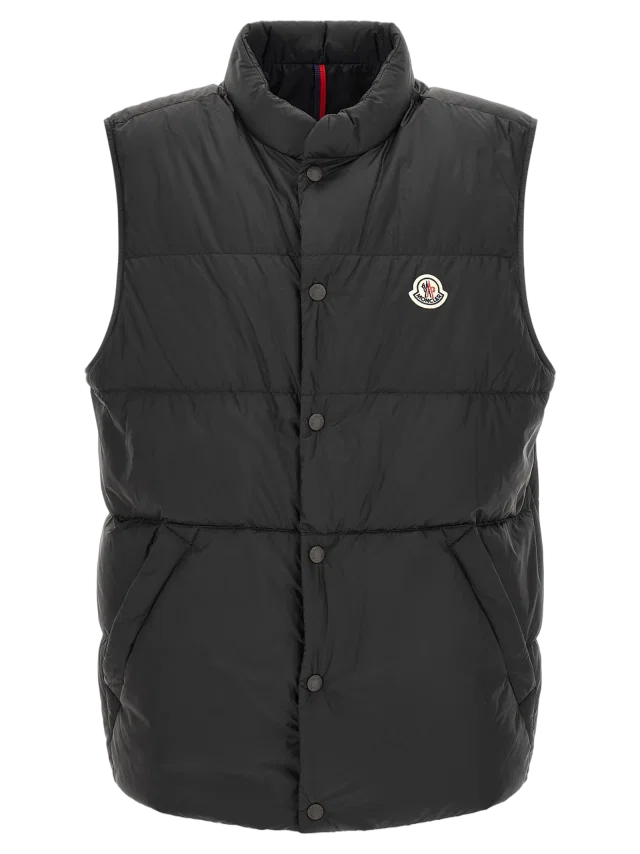 Moncler Tuquerouye Vest — Black in Black, image 1 of 1 from italist