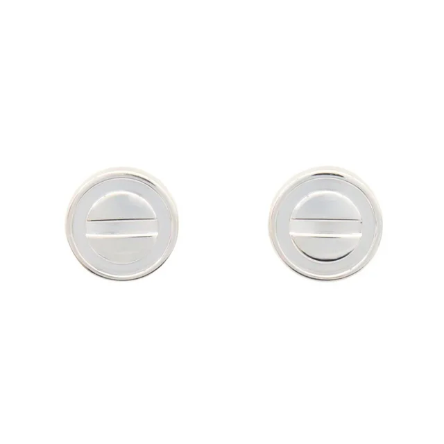 Cartier Earrings Love 18K White Gold in White from The Reluxe