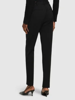 Dion Lee Skinny trousers with details in 96% Wool, 4% Elastane, photo 3 of 5 from LUISAVIAROMA