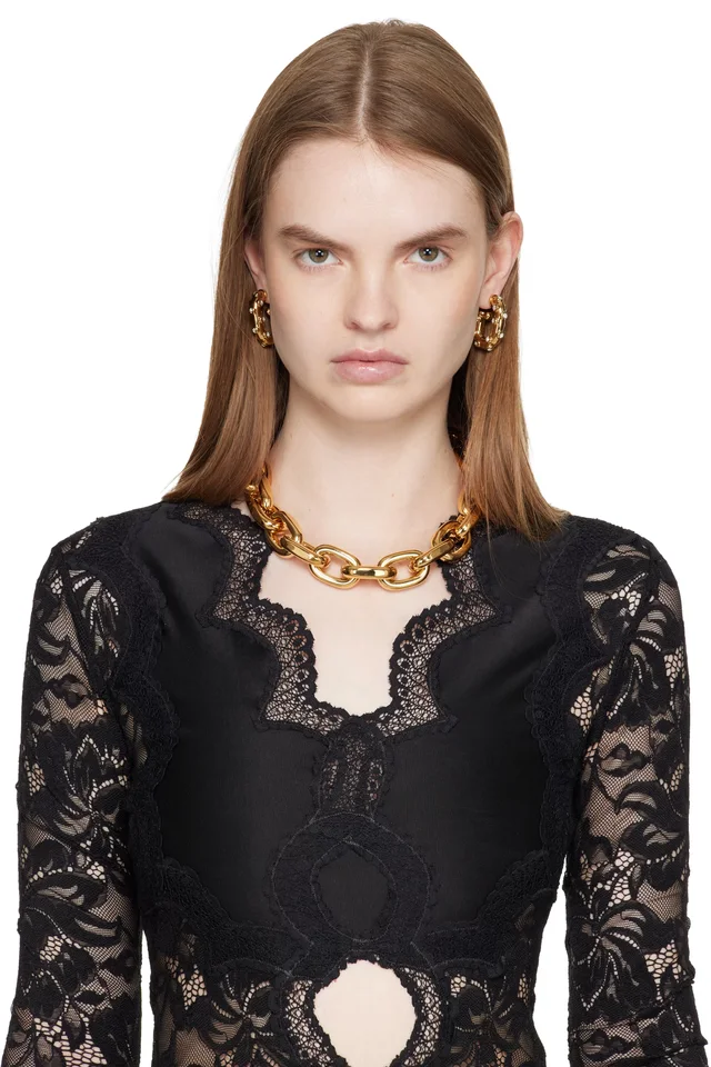 Rabanne XL Link Necklace, photo 2 of 2 from SSENSE