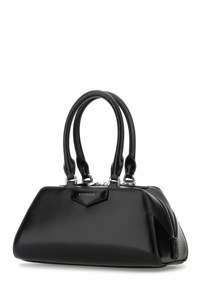 Givenchy Antigona East-West Top Handle Bag — Black in Black Calfskin from HEWI, photo 2 of 2